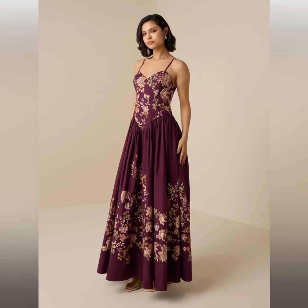 NWT Hemant & Nandita Savi Maxi Dress Sz M